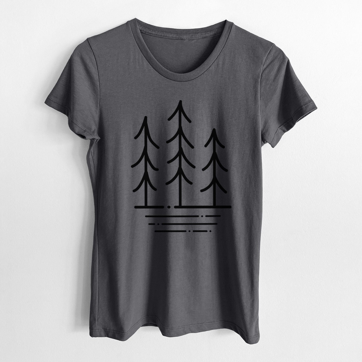 Three Trees - Women's Crewneck - Made in USA - 100% Organic Cotton