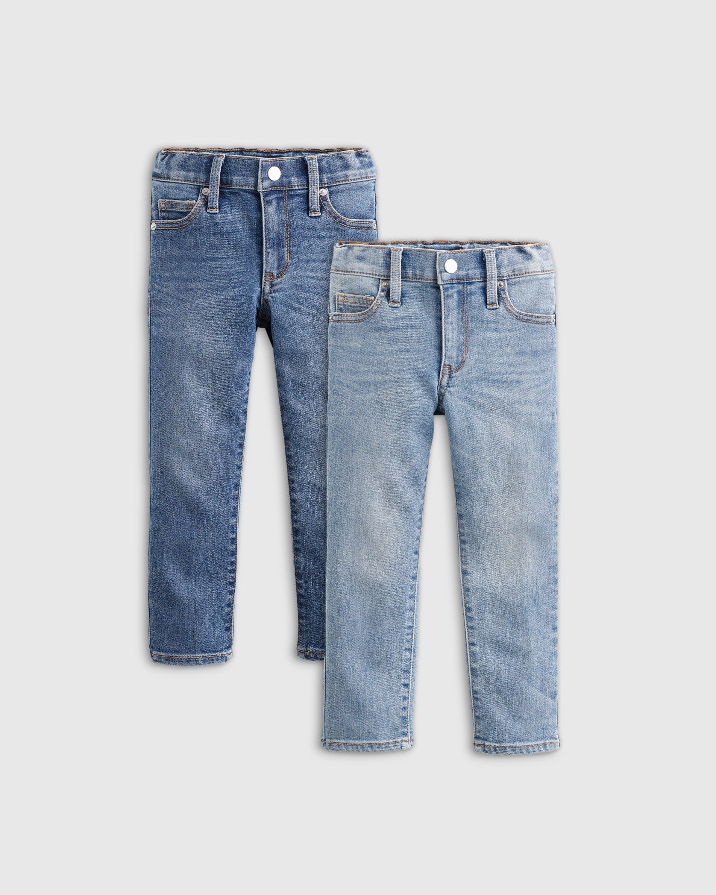 Cotton Stretch Slim Jeans 2-Pack