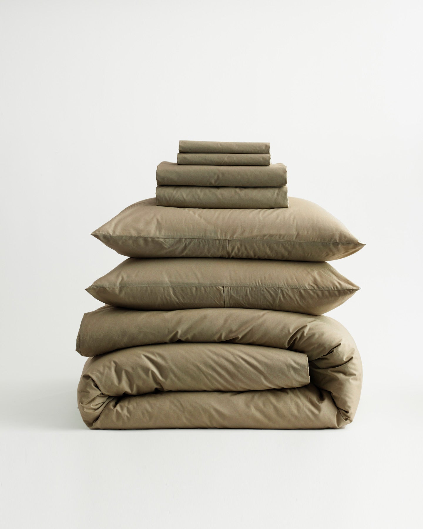 Classic Organic Percale Deluxe Bedding Bundle