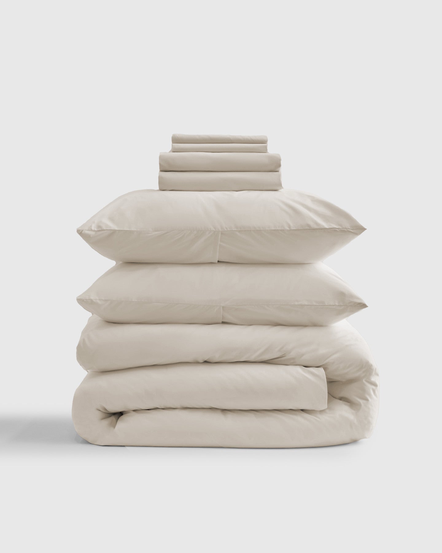 Classic Organic Percale Deluxe Bedding Bundle