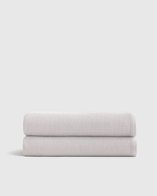 Turkish Waffle Terry Bath Sheet (Set of 2)