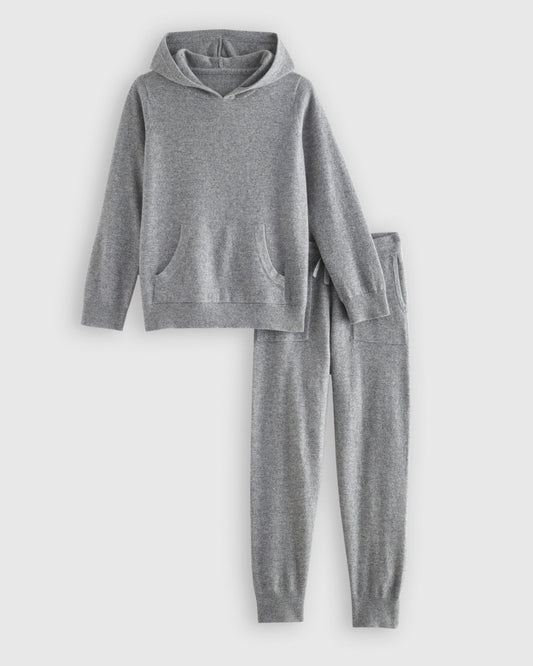 Washable Cashmere Hoodie & Jogger Bundle - Toddler Gender Neutral