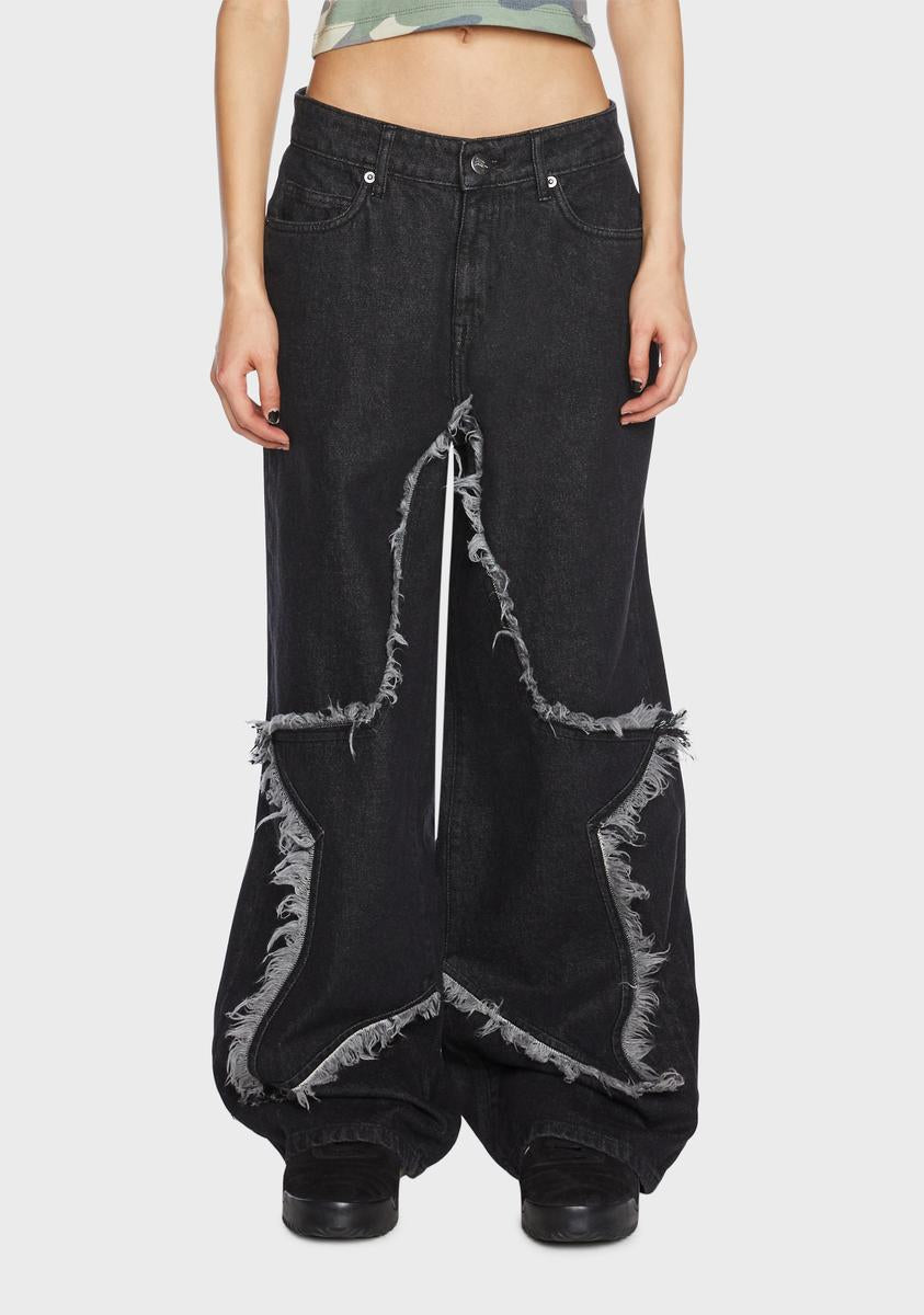 Ziggy Distressed Star Jeans