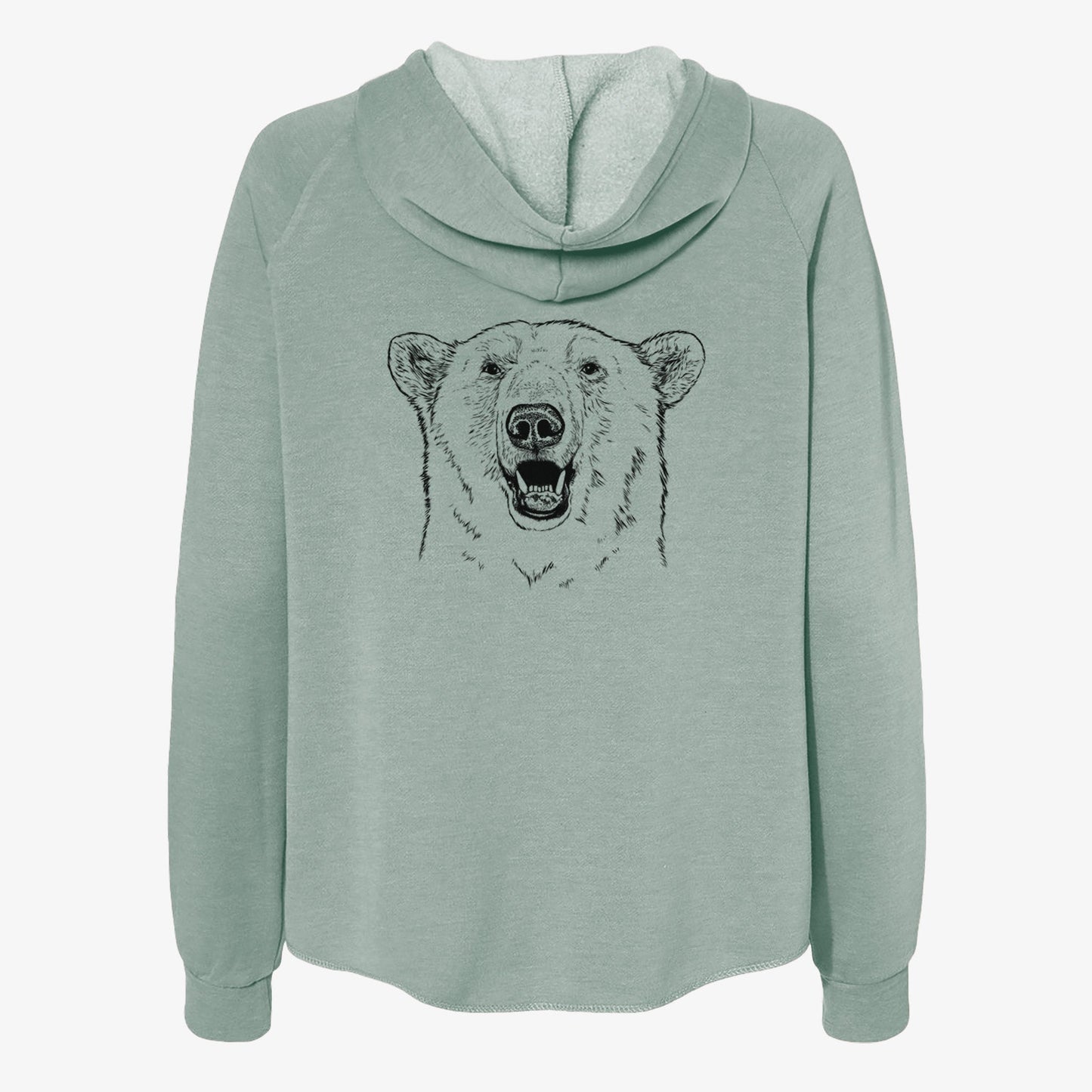 Ursus Maritimus - Polar Bear - Women's Cali Wave Zip-Up Sweatshirt