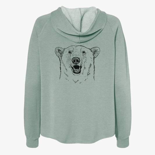 Ursus Maritimus - Polar Bear - Women's Cali Wave Zip-Up Sweatshirt
