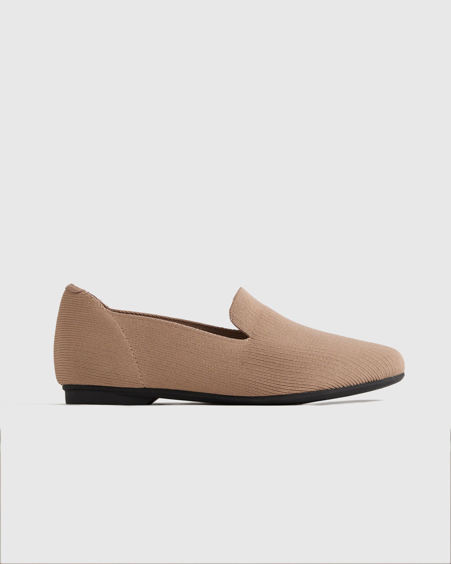 Washable Knit Almond-Toe Loafer