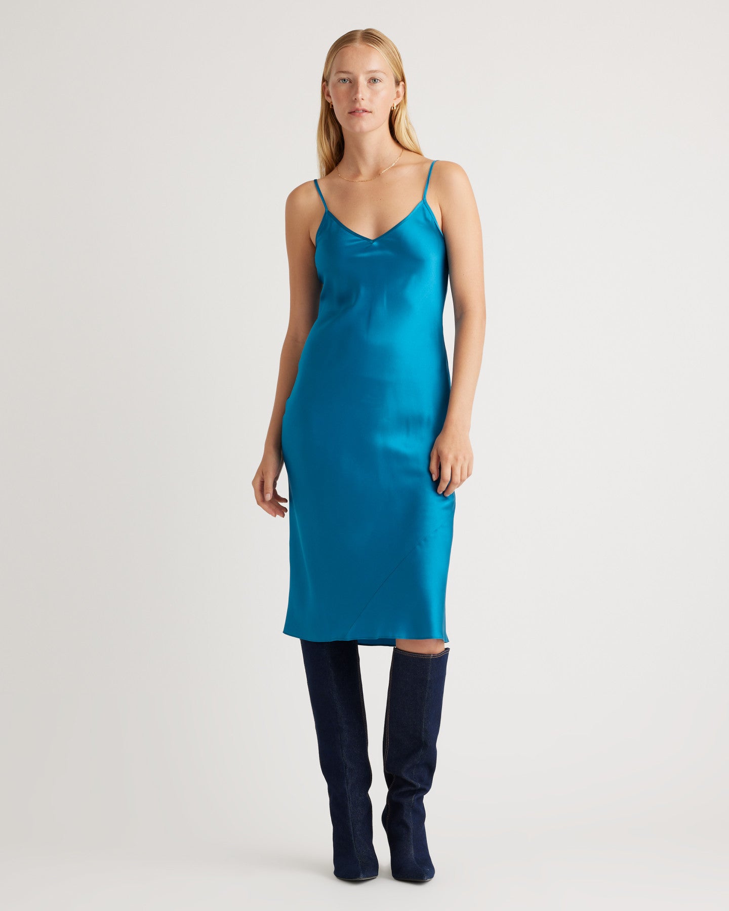 100% Washable Silk Slip Dress
