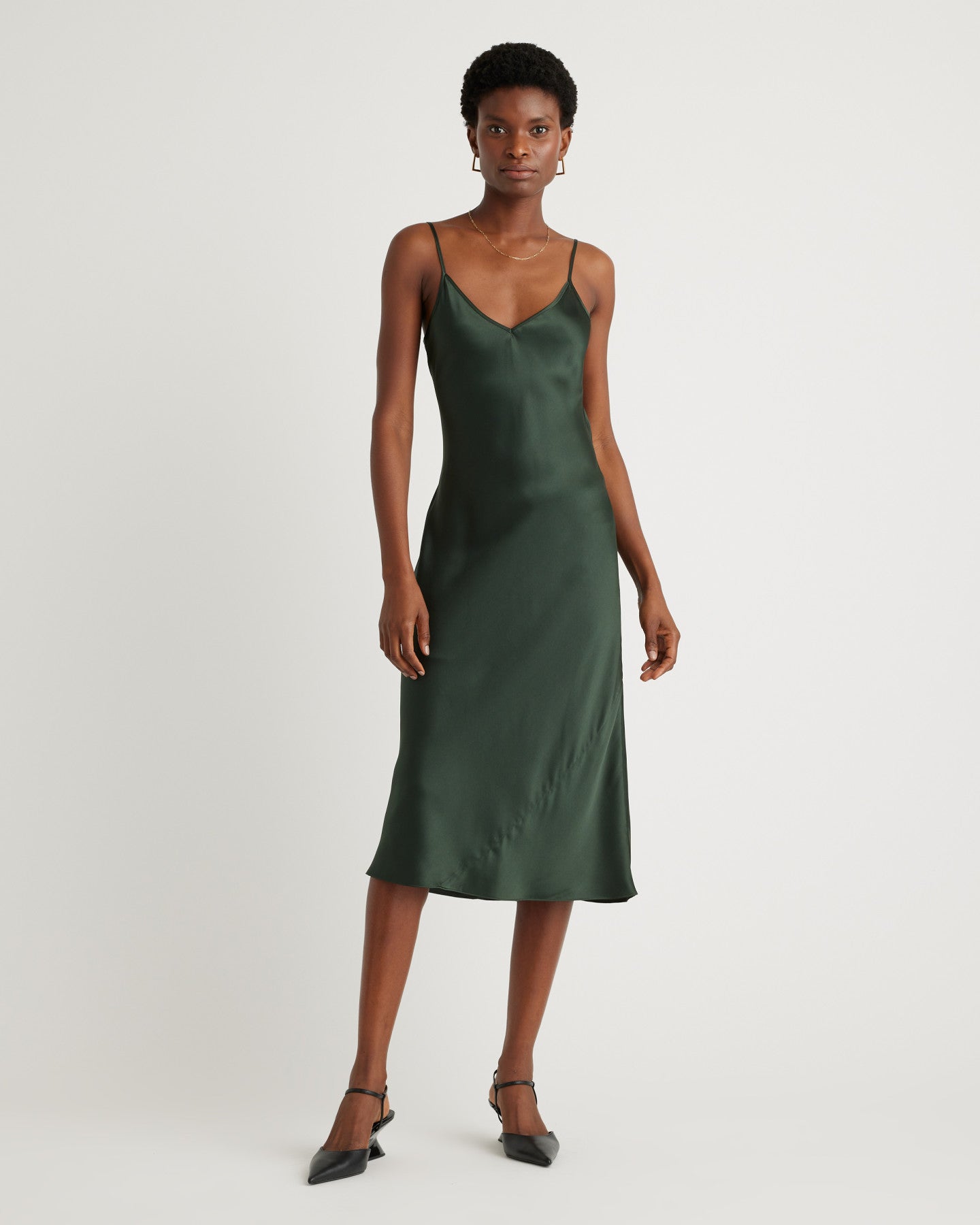 100% Washable Silk Slip Dress