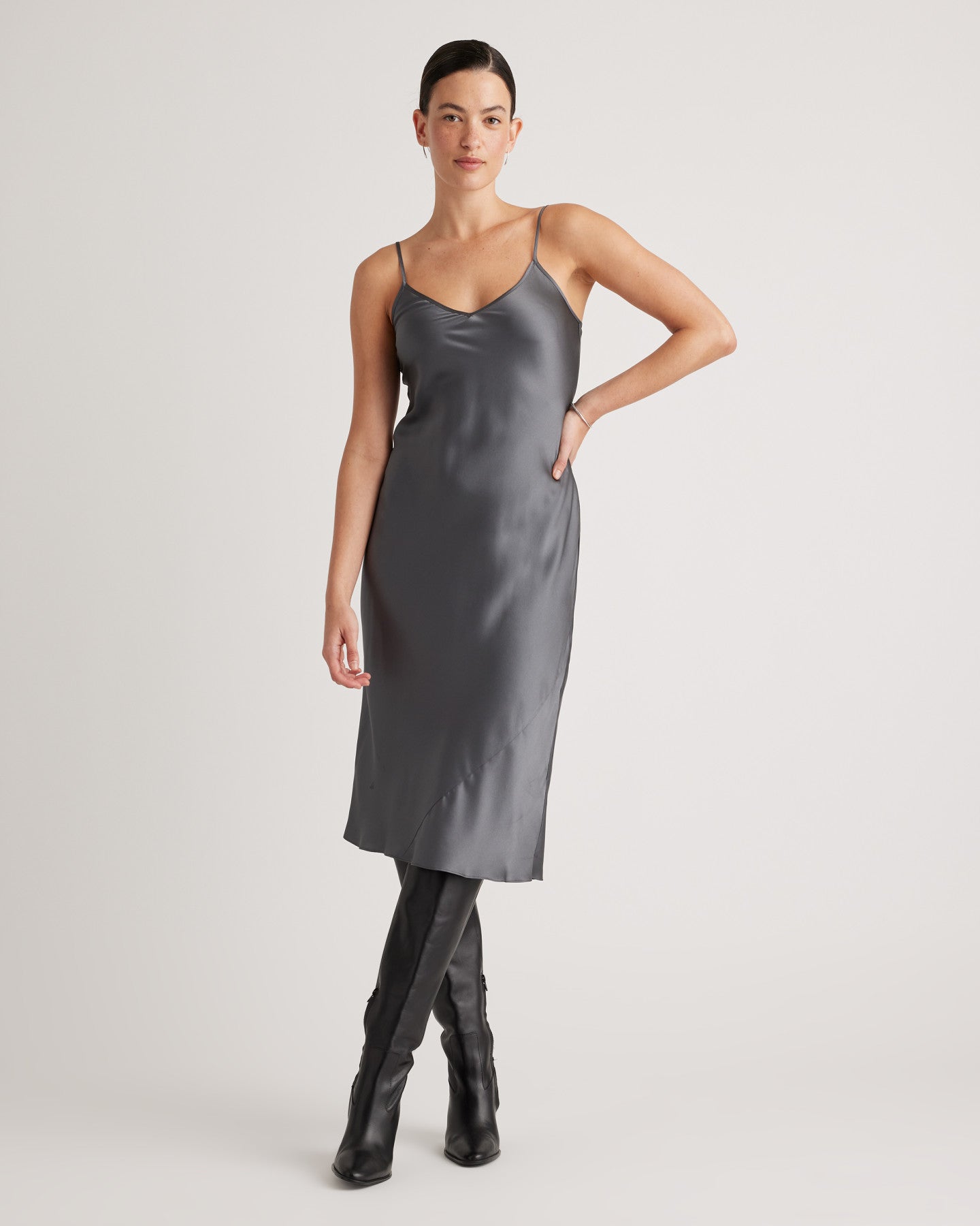 100% Washable Silk Slip Dress