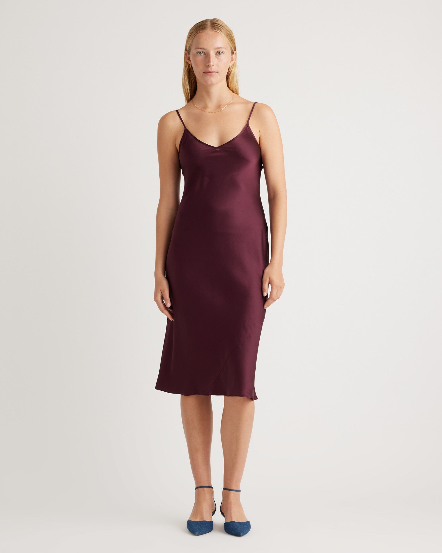 100% Washable Silk Slip Dress