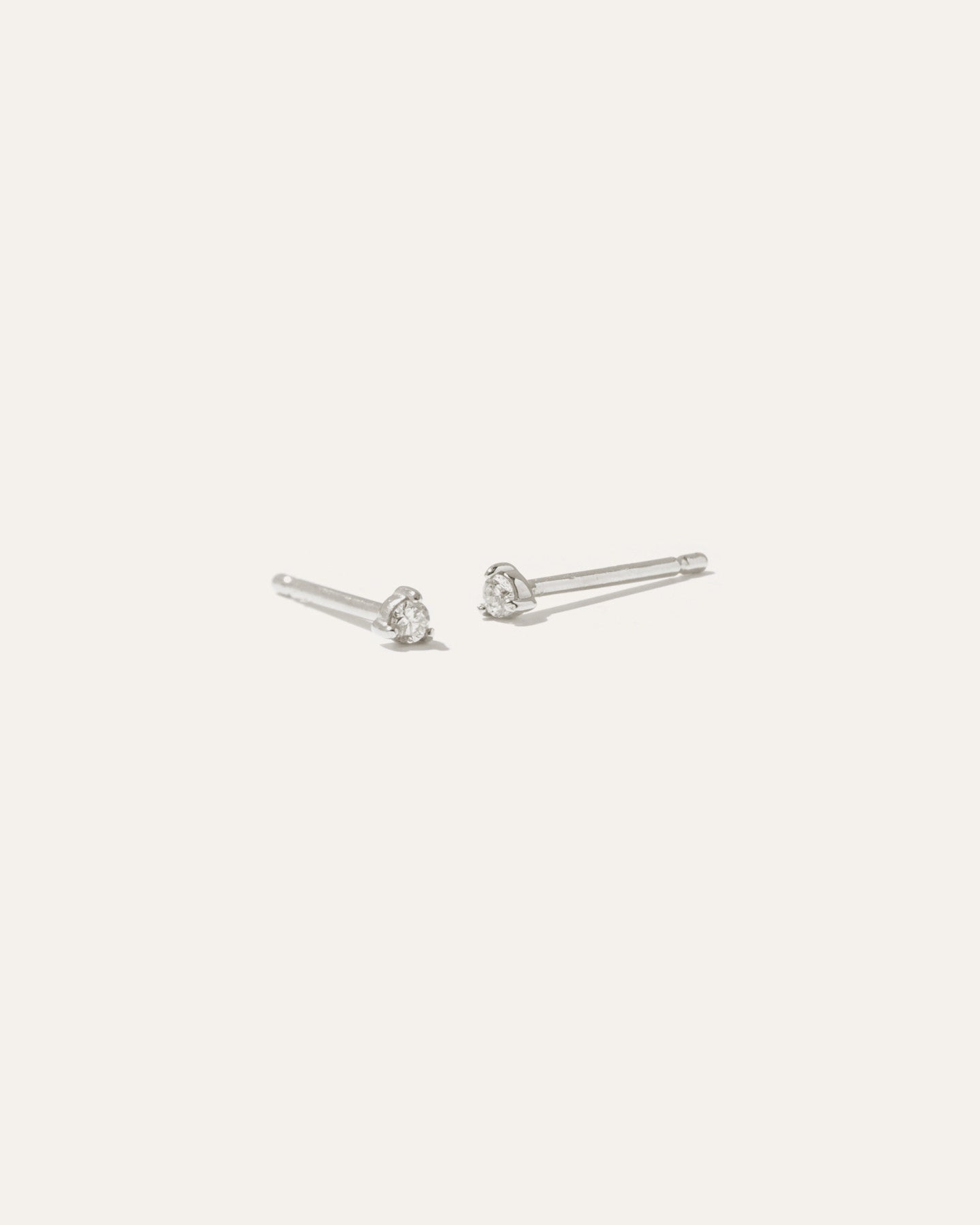 14K Gold Classic Diamond Studs 0.04 Carat