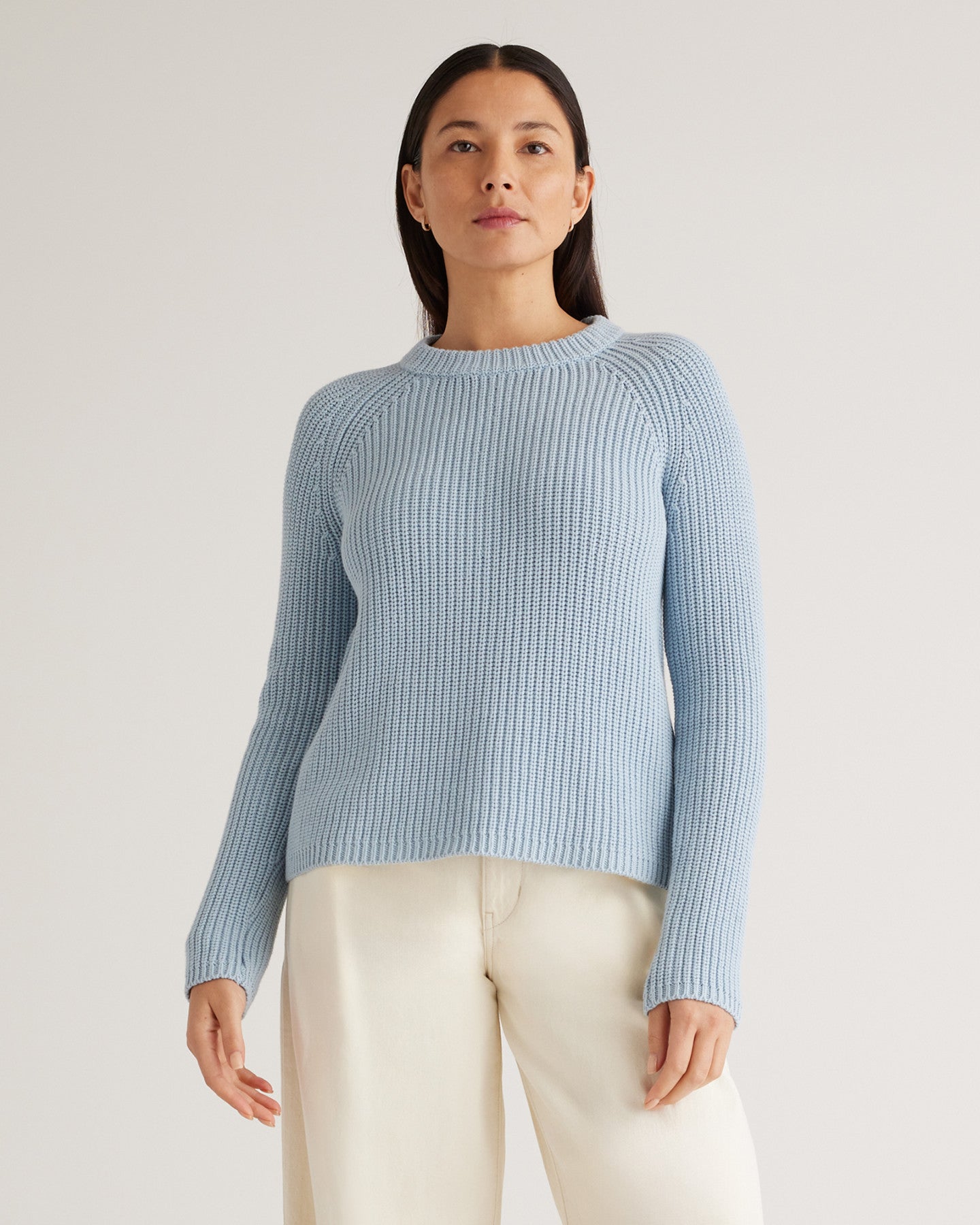 100% Organic Cotton Fisherman Crew Sweater
