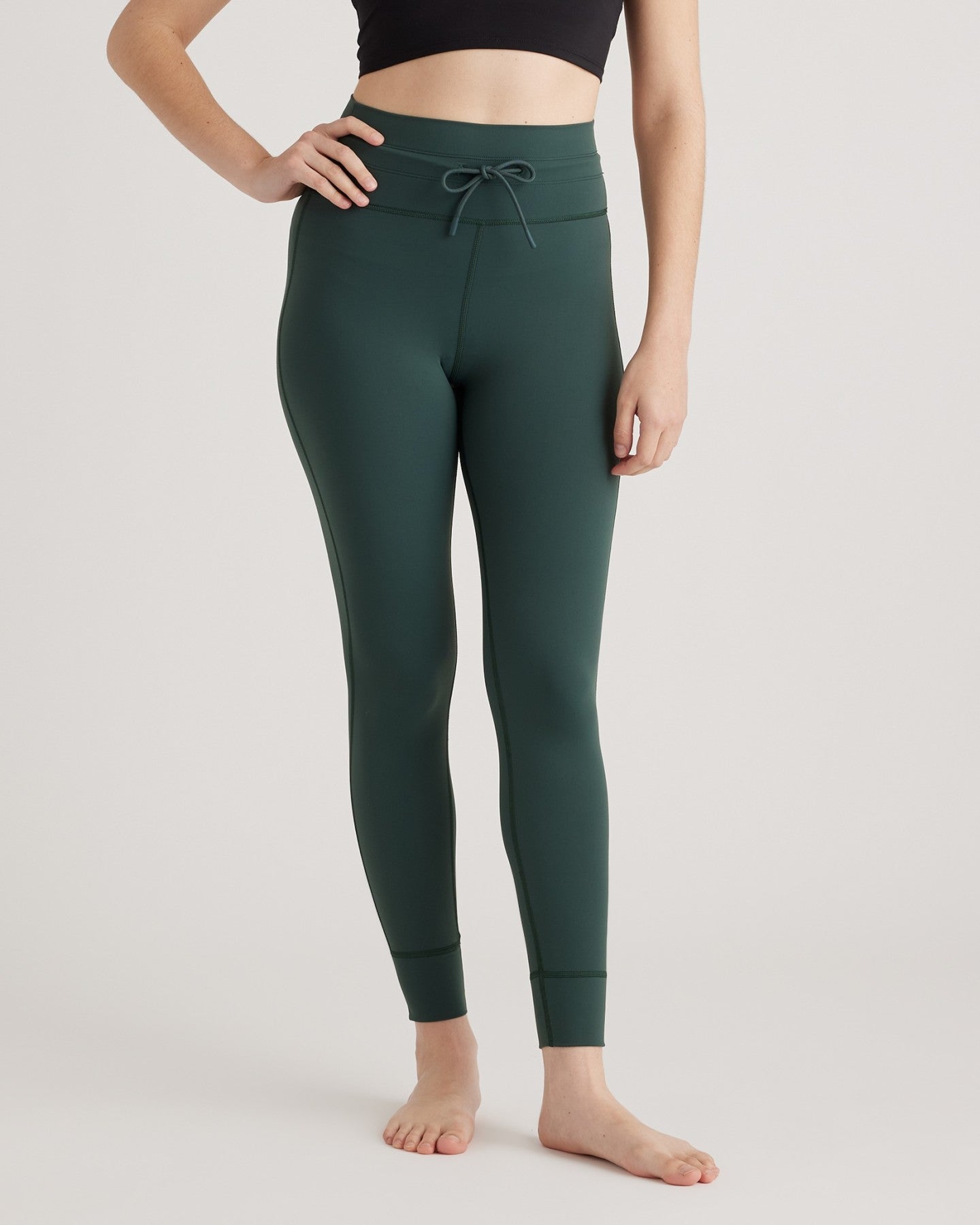 Ultra-Form Tie Waist High-Rise Legging