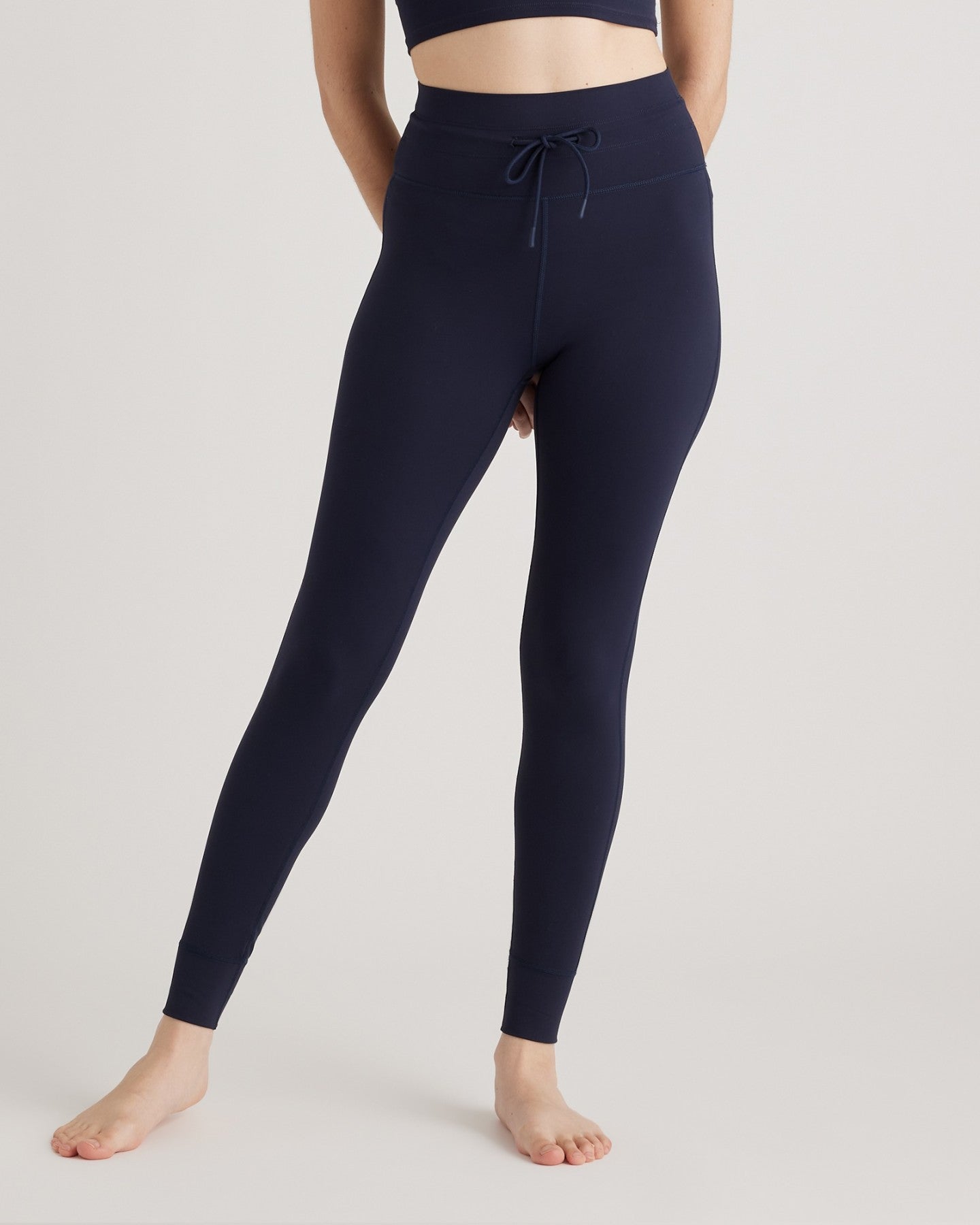 Ultra-Form Tie Waist High-Rise Legging
