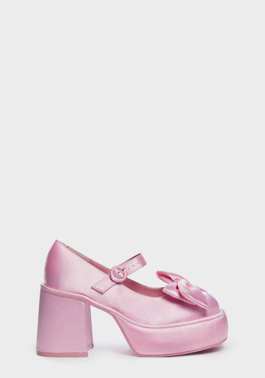 Sweet Bashful Bozo Platform Mary Janes