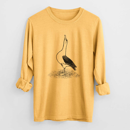Diomedea exulans - Wandering Albatross - Heavyweight 100% Cotton Long Sleeve