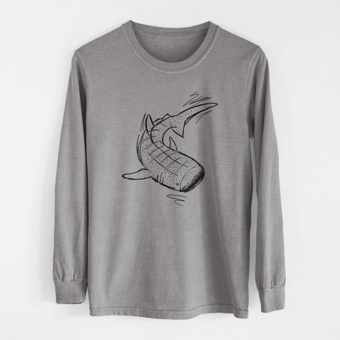 Whale Shark - Heavyweight 100% Cotton Long Sleeve