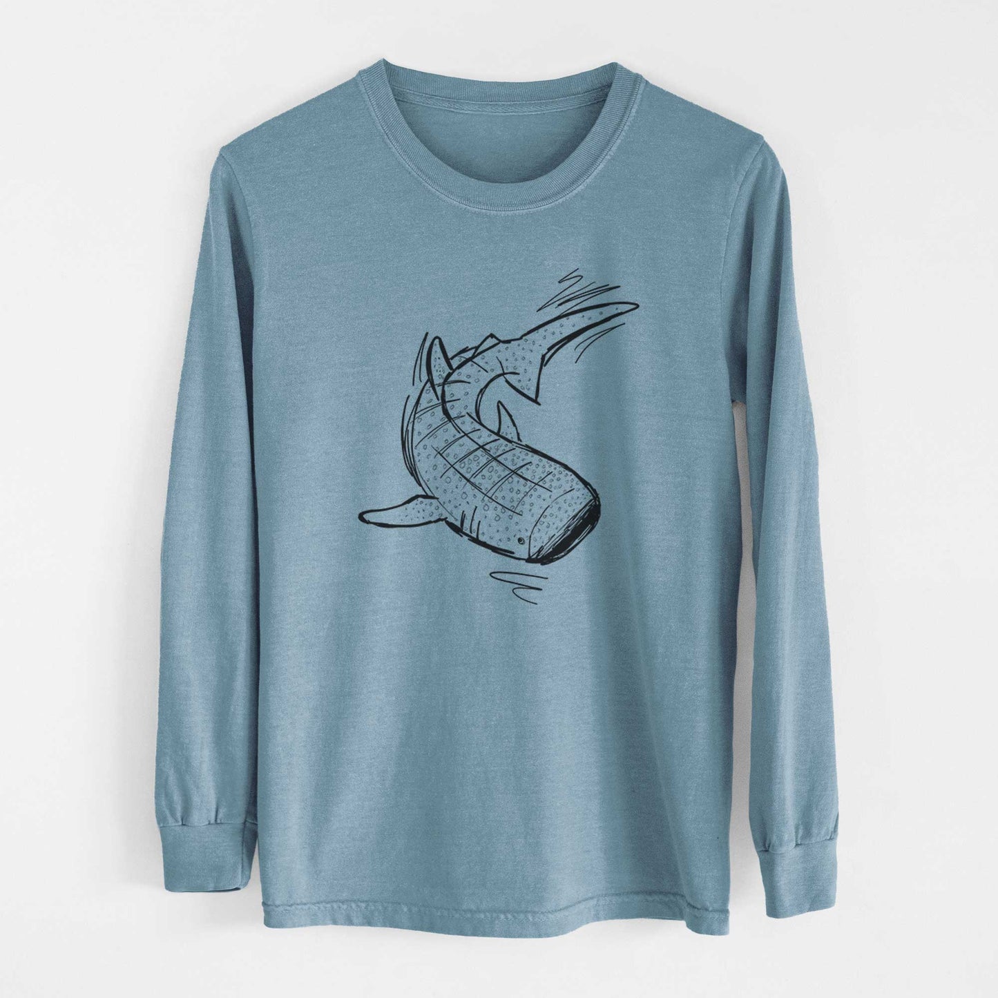 Whale Shark - Heavyweight 100% Cotton Long Sleeve