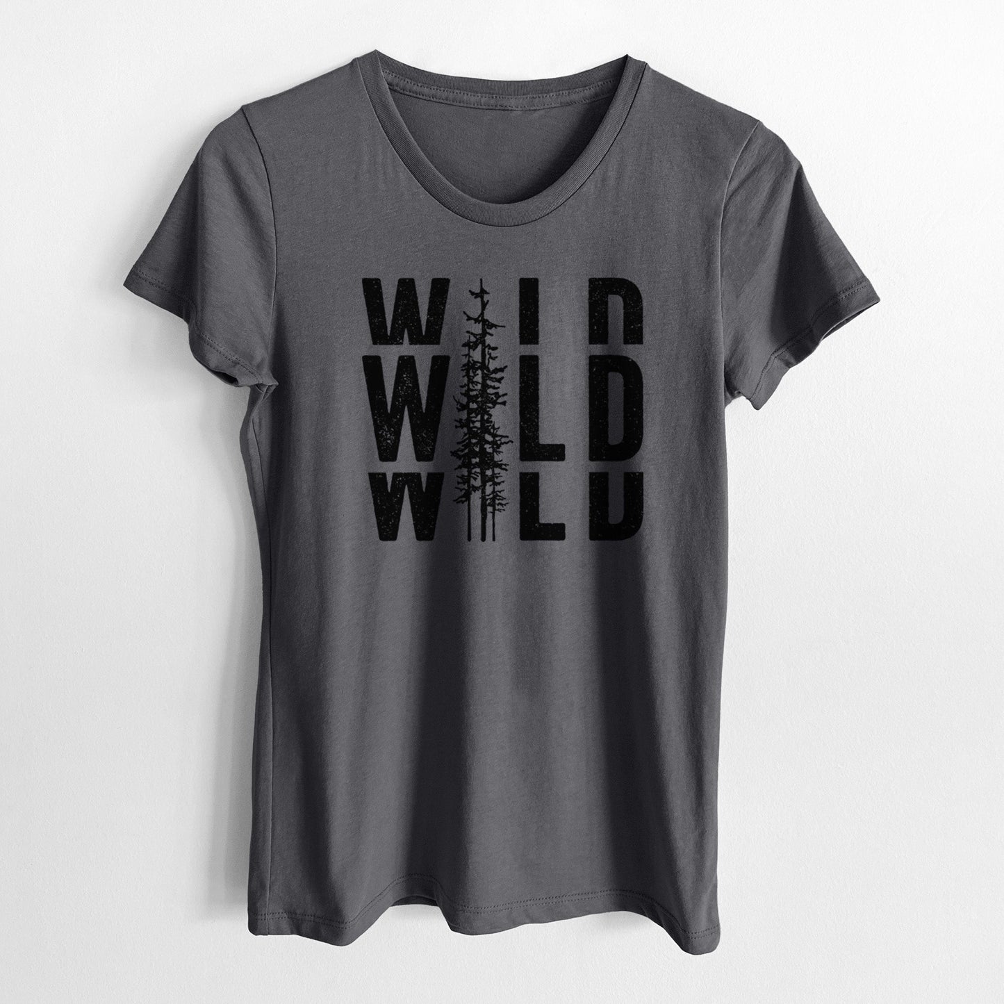 Wild - Women's Crewneck - Made in USA - 100% Organic Cotton