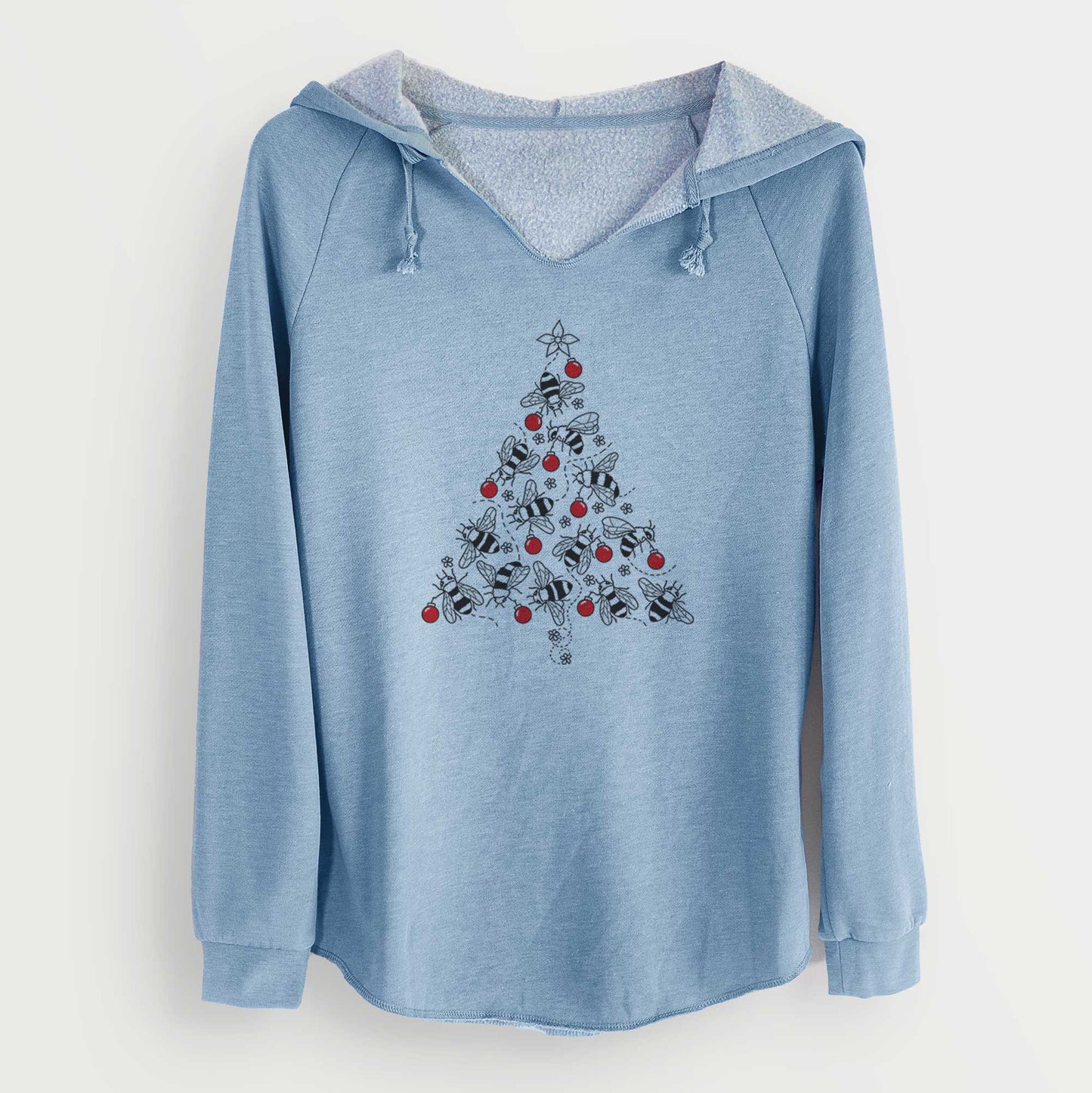 Christmas Tree of Bees - Cali Wave Hooded Sweatshirt
