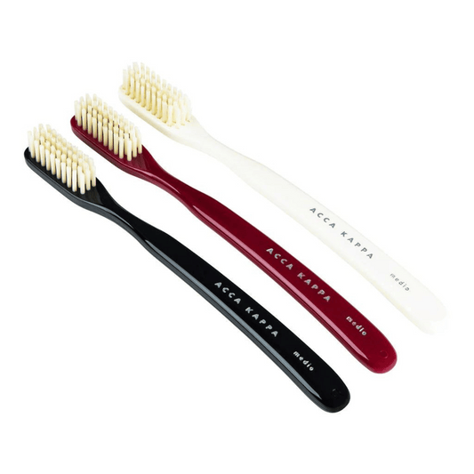 Acca Kappa Medium Nylon Toothbrush (Assorted Color) #10087368