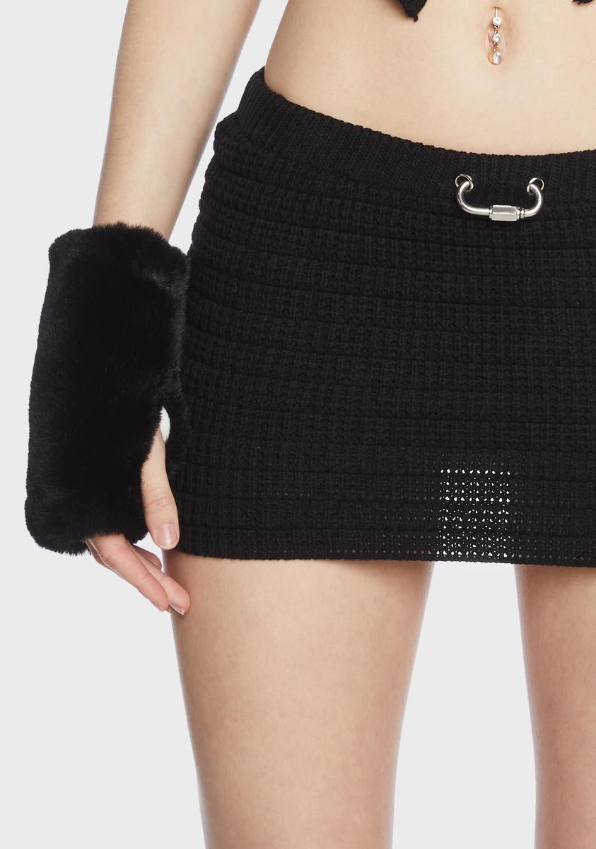 Sofia Knit Mini Skirt