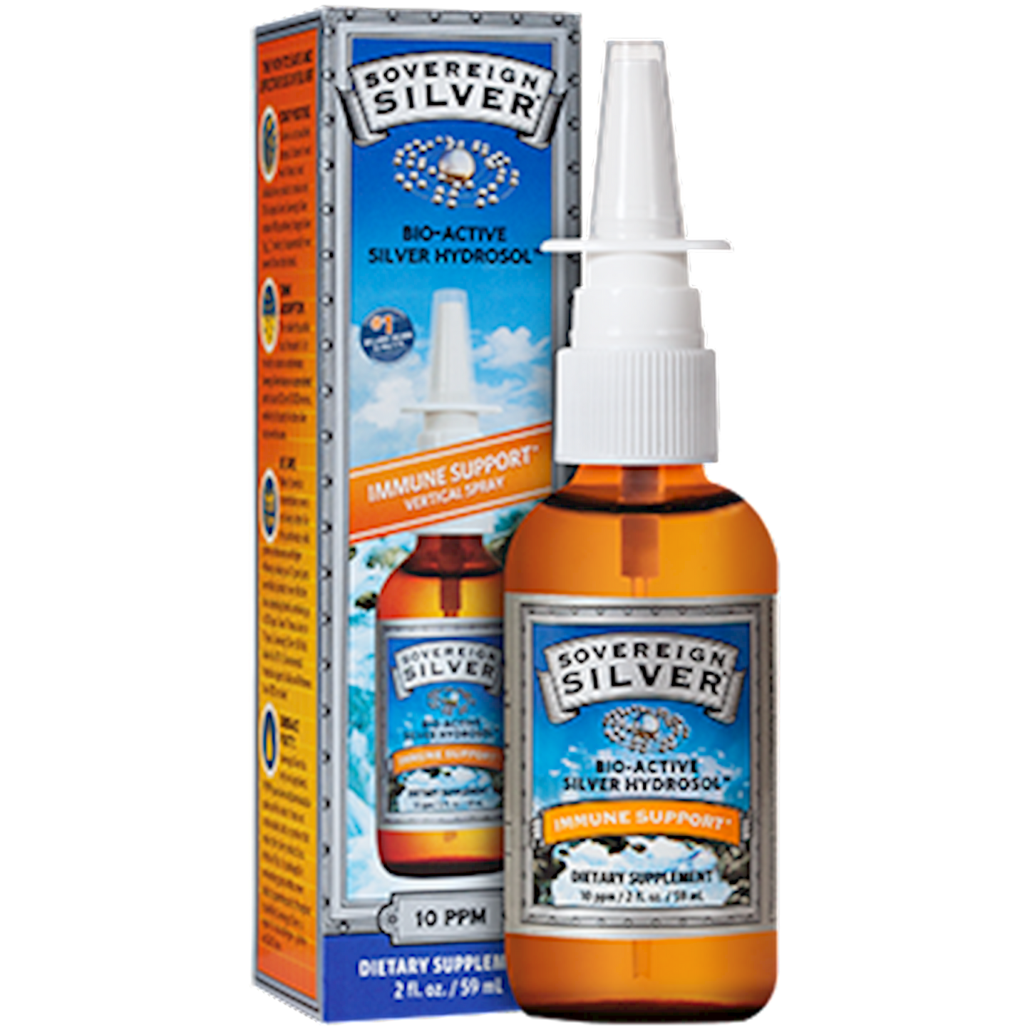 Silver Hydrosol Vertical Sp 10 ppm