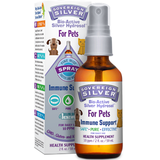 Silver Hydrosol For Pets spray