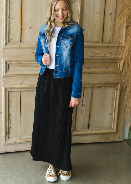 Dark Denim Jean Jacket - FINAL SALE