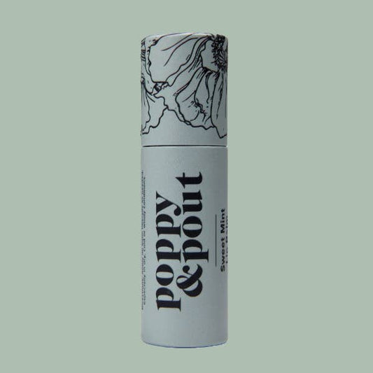 {Poppy & Pout} Flower Power Lip Balm :: Sweet Mint
