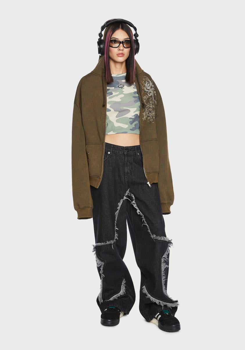 Ziggy Distressed Star Jeans