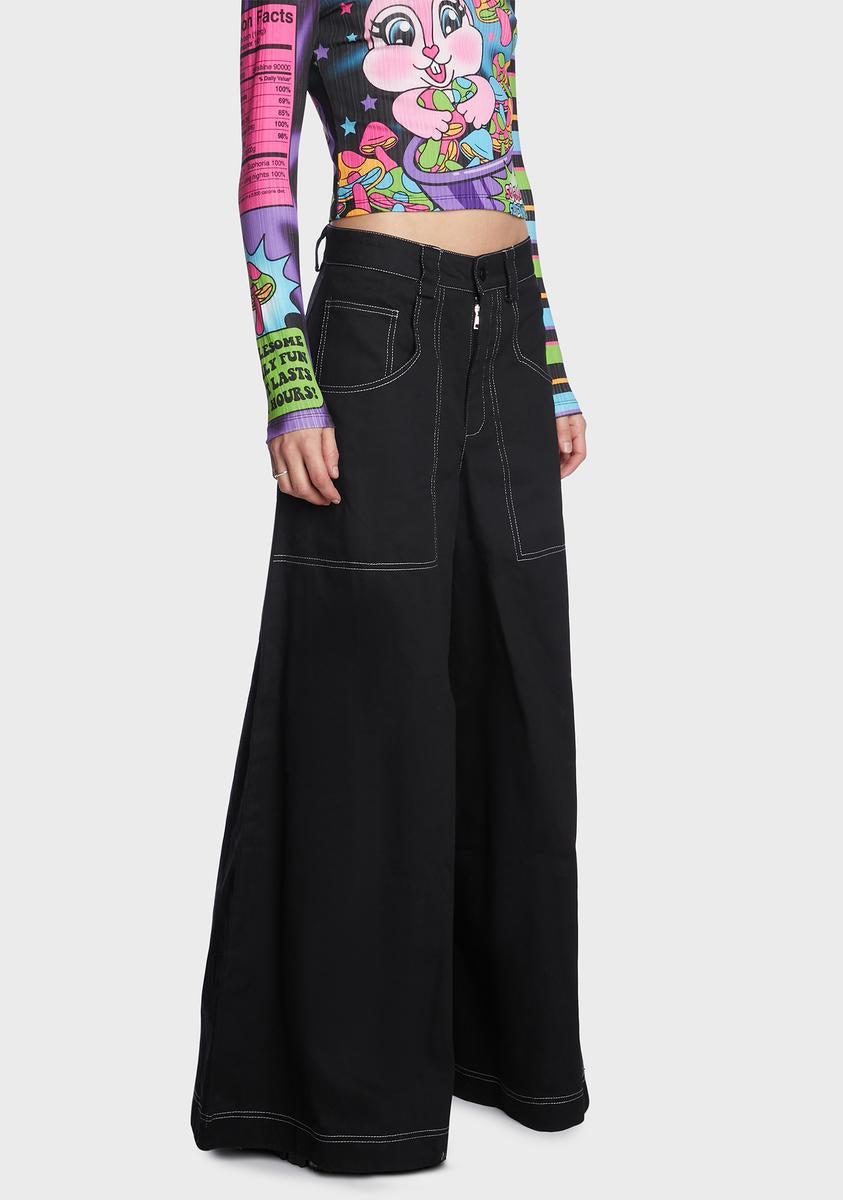 Twilight As My Guide Wide Leg Pants
