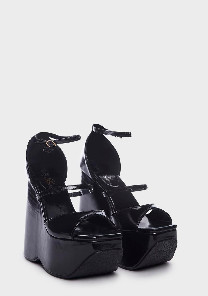 Come Over Here Wedge Heels