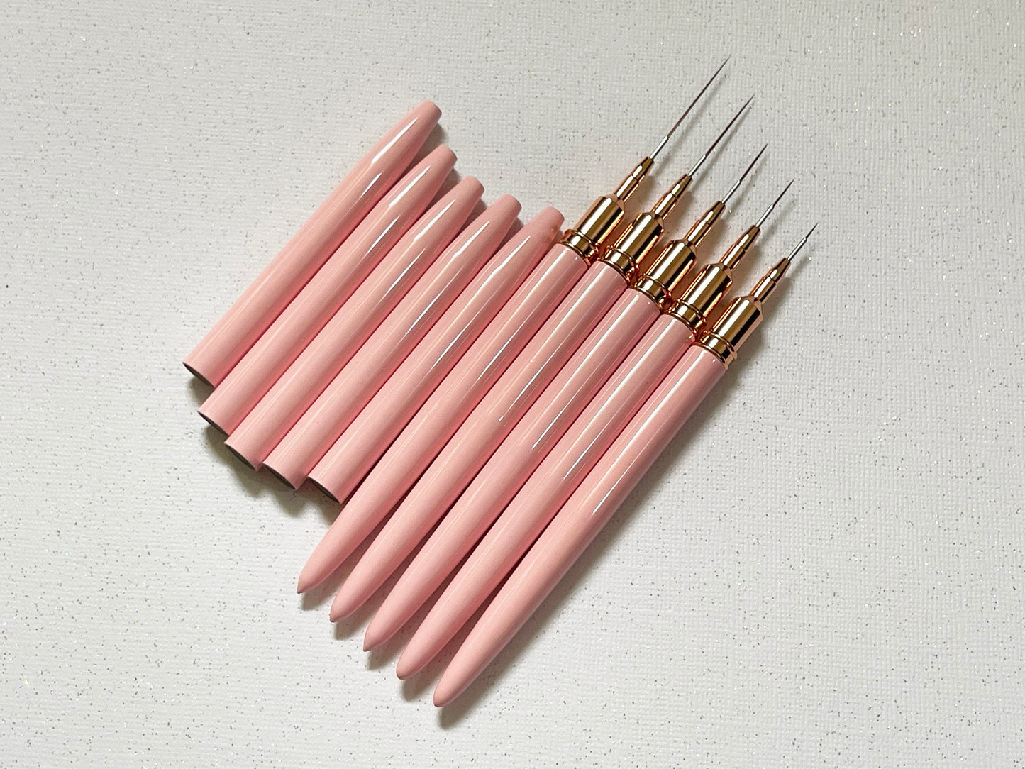 20mm Pink Nail Brush Detailing Striping Nail Art Pen