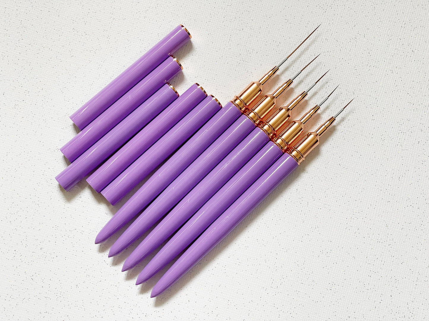 20mm Pink Nail Brush Detailing Striping Nail Art Pen
