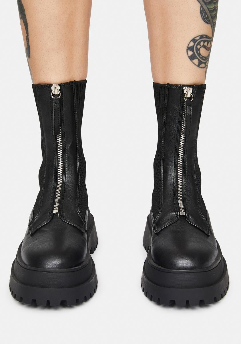 Code Zip Up Boots