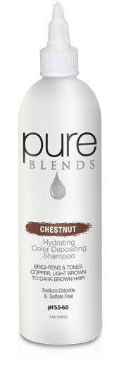 Pure Blends Chestnut Depositing Shampoo 8.5 oz
