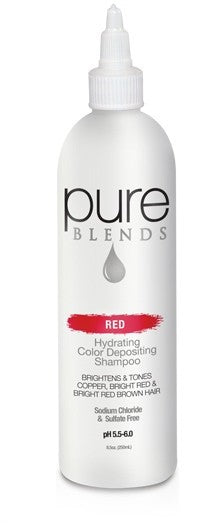 Pure Blends Red Depositing Shampoo 8.5 oz