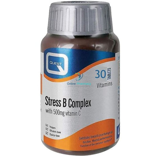 Quest Stress B Complex + Vitamin C - 30/60 Pack