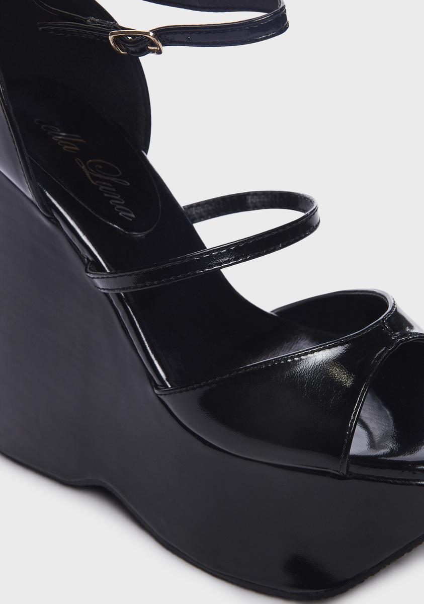 Come Over Here Wedge Heels