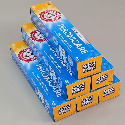 ARM & HAMMER 6-PACK! Complete Care Stain Defense Fresh Mint Toothpaste 6 oz Exp 04/2025