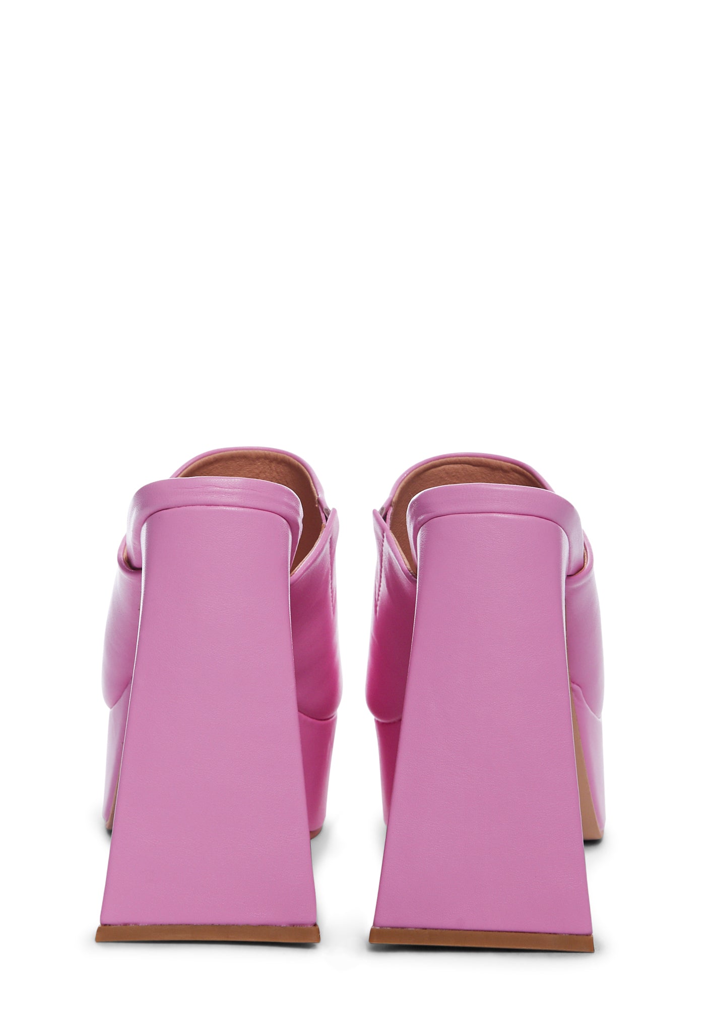 Caudillo Platform Heels  - Pink