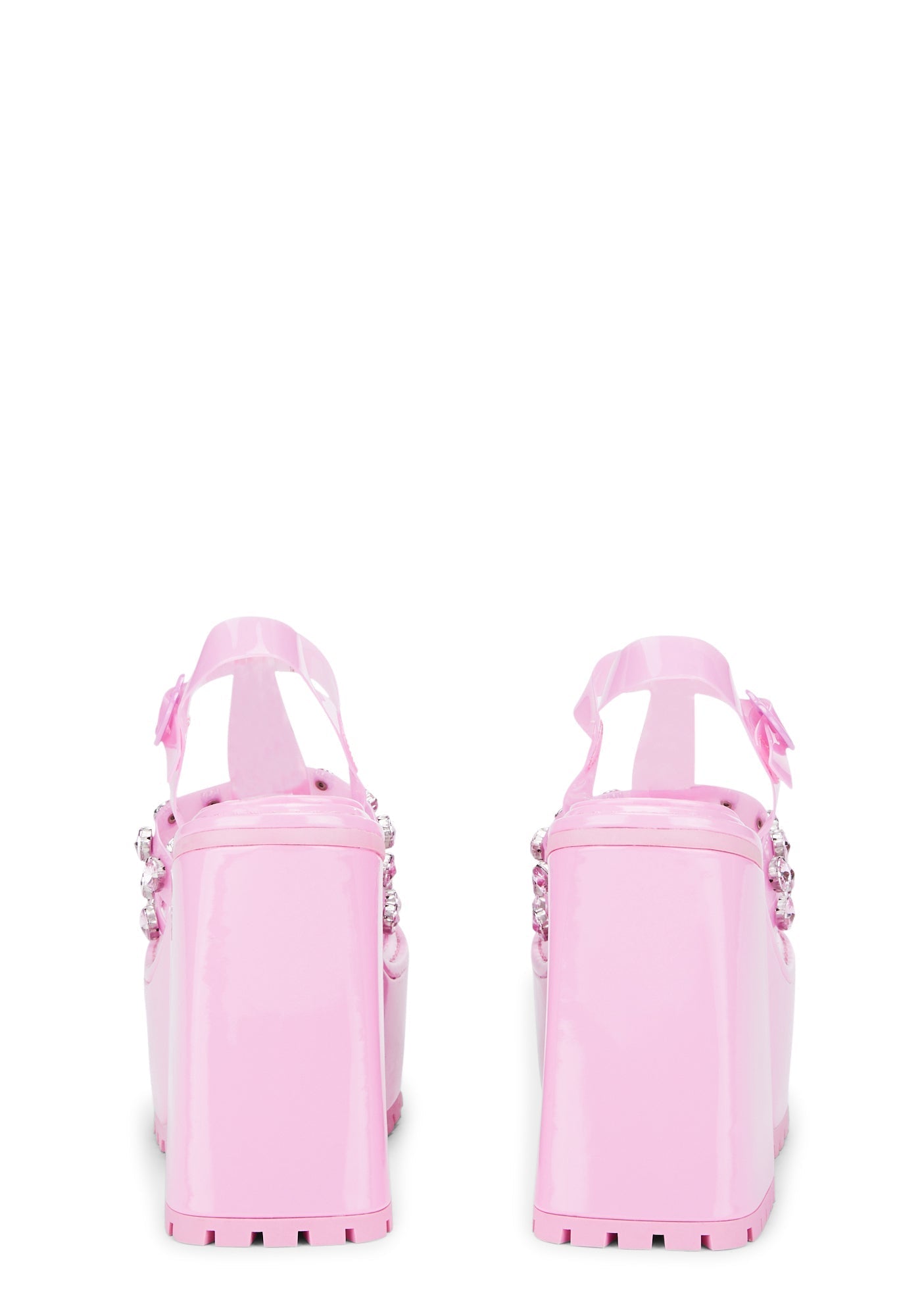 Self-Love Club Platform Heels - Pink