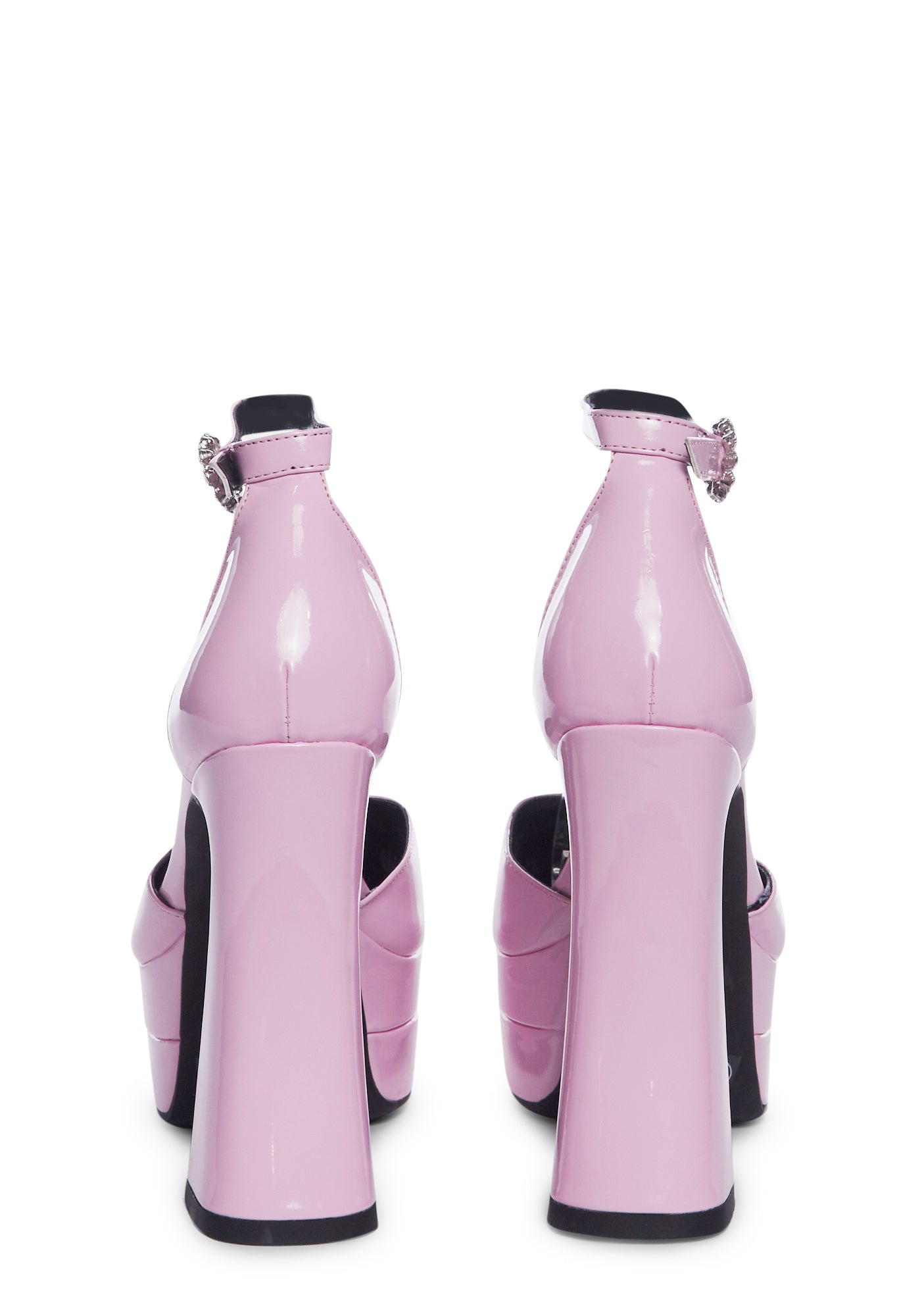 Tears Of Joy Platform Heels-Pink