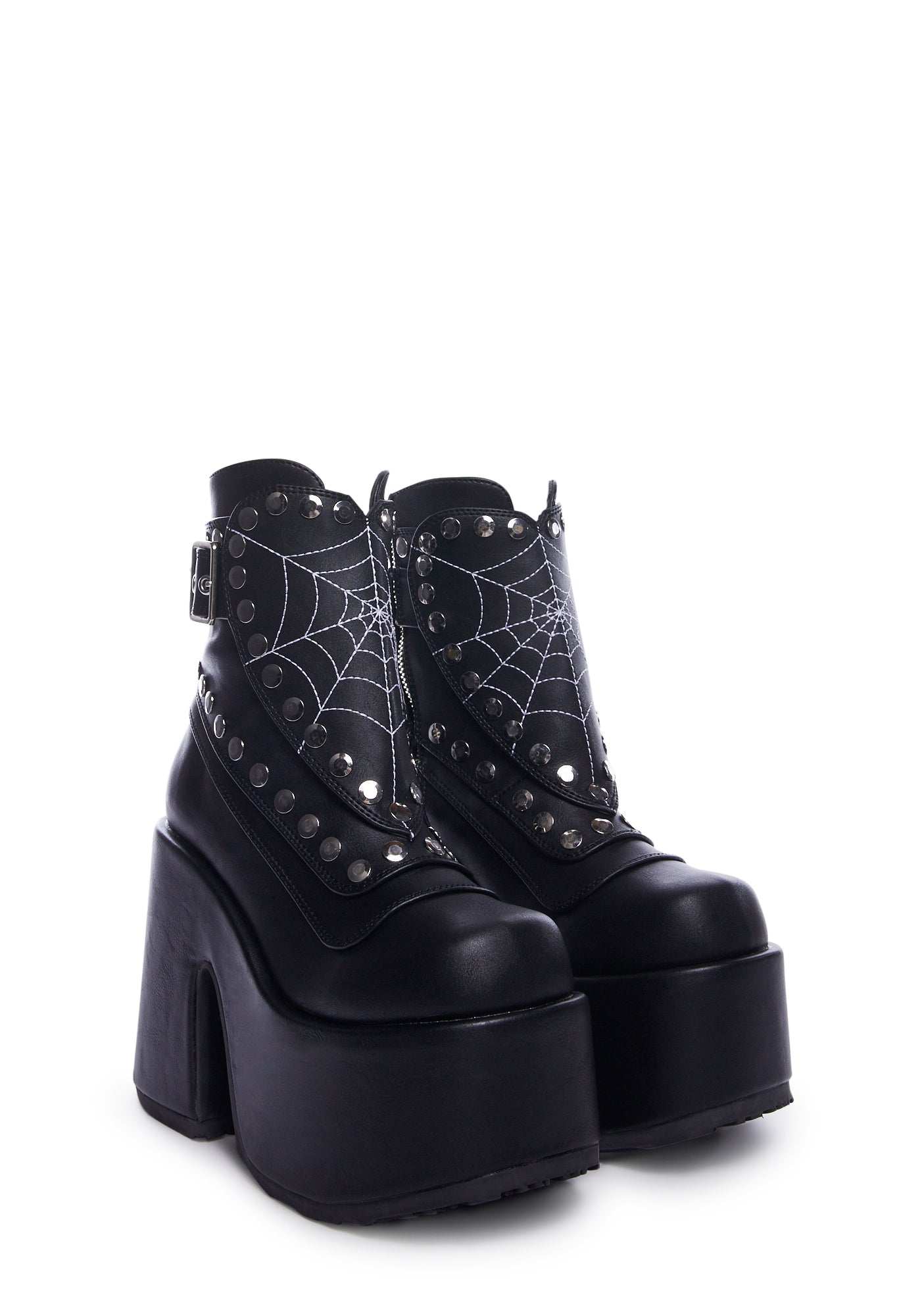 Camel-70 Spiderweb Platform Boots