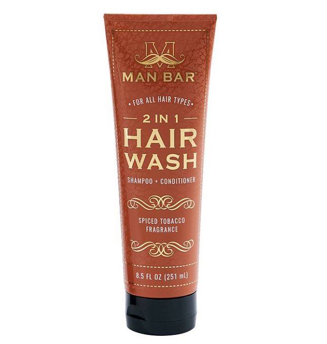 San Francisco Soap Co. Man Bar 2-in-1 Hair Wash 8.5oz 251ml