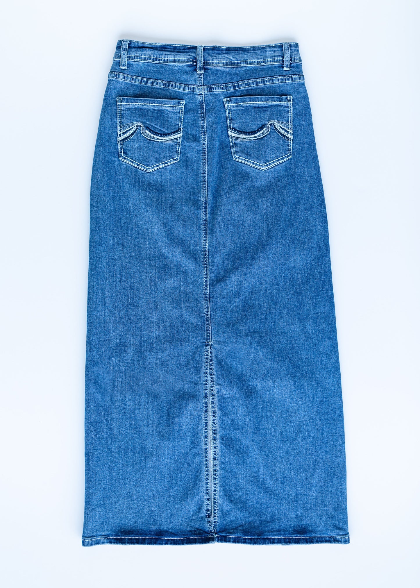 Stella Light Long Denim Skirt - FINAL SALE