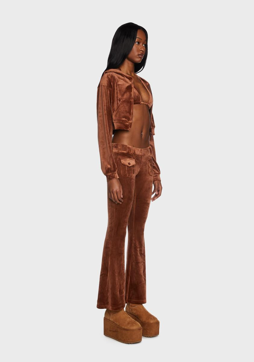 Cocoa Media Hottie Velour Tracksuit Set