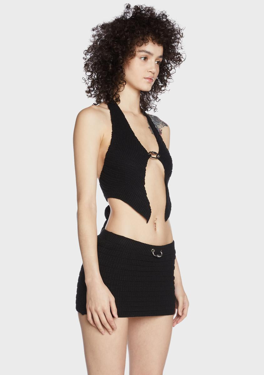 Sofia Knit Crop Top